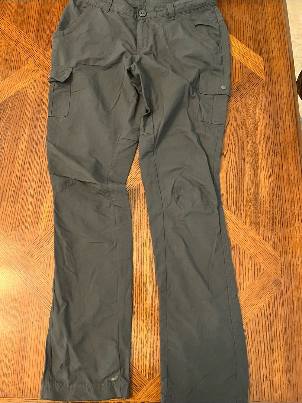Size 2 grey Columbia hiking pants